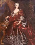 unknow artist Portrait of elisabeth-Therese de Lorraine oil painting reproduction